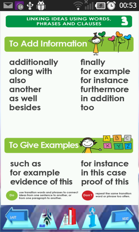 English Writing Rules Ultimate Screen 2