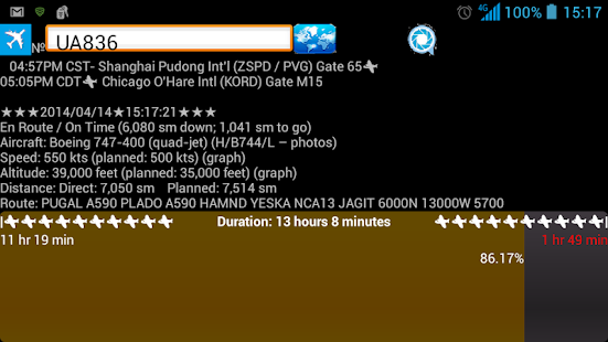 Live Flight Tracking Screenshots 0