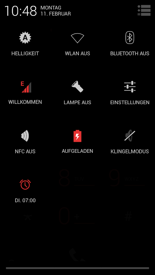 Betterbean CM10 Theme Red X - screenshot
