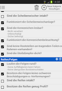 Free Auto Checkliste APK