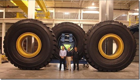 pneus gigantes