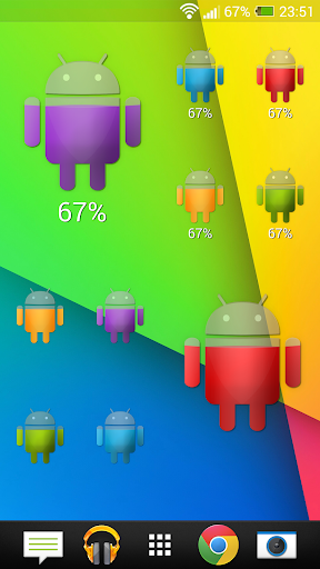 Droid Battery Widget Plus