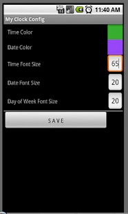 Download My Color Digital Clock Widget APK