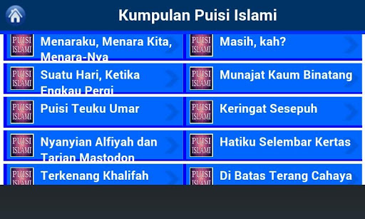 Kumpulan Puisi Islami