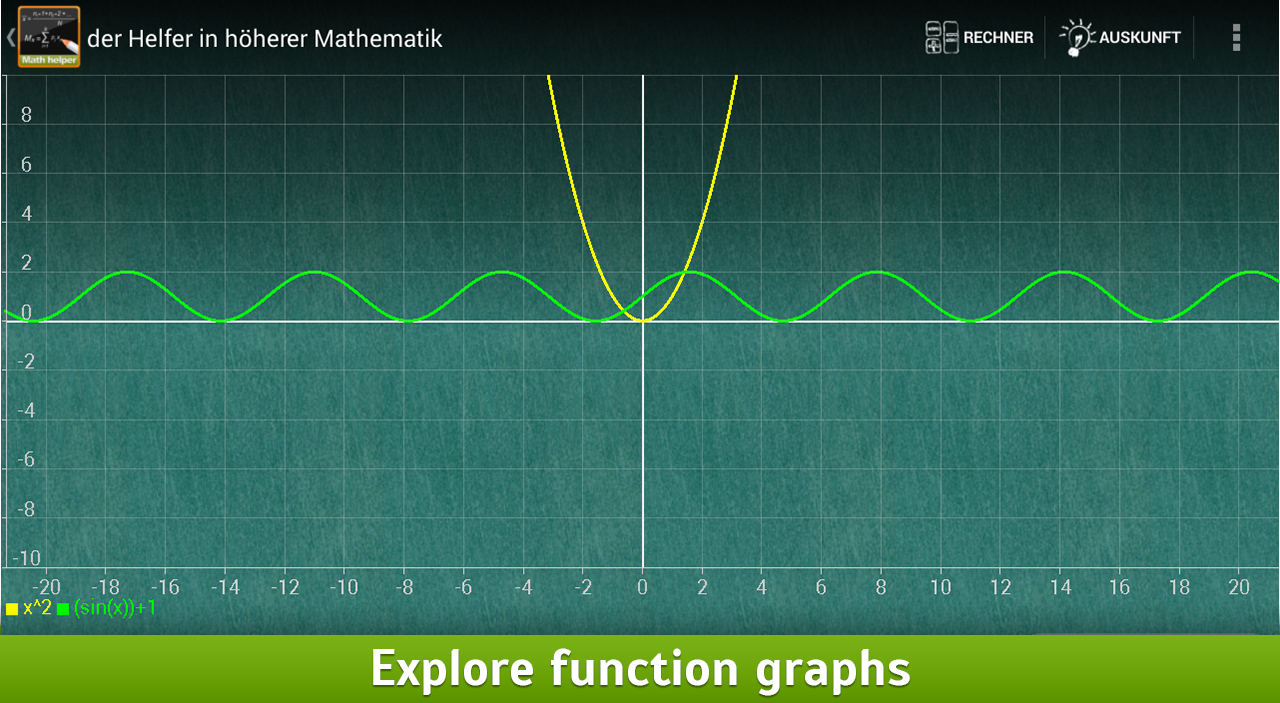 MathHelper: Algebra & Calculus - screenshot