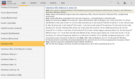 Clinicians Drug Reference 2011 poster 14