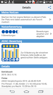 ADAC Camping / Stellplatz 2015 Screenshots 13