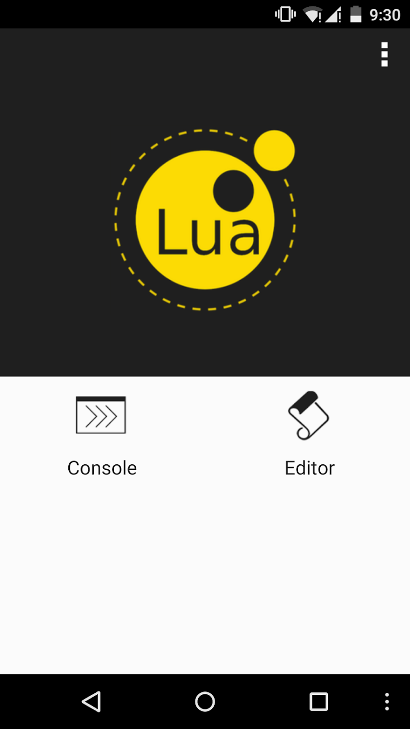 QLua - Lua on Android ( Pro ) Screen 1