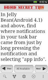 Droid Secret Tips Pro poster 4