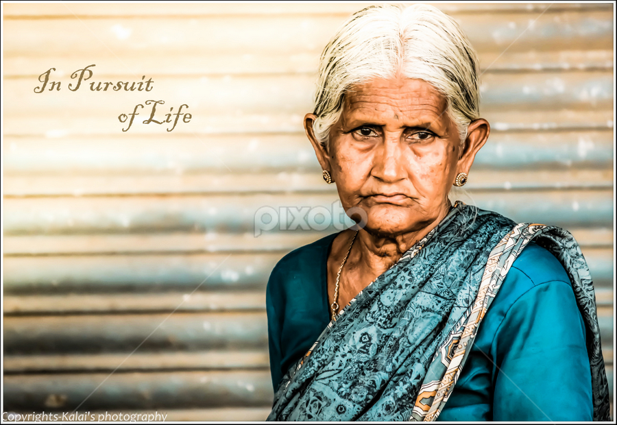 old women by Kalai Vanan - People Portraits of Women