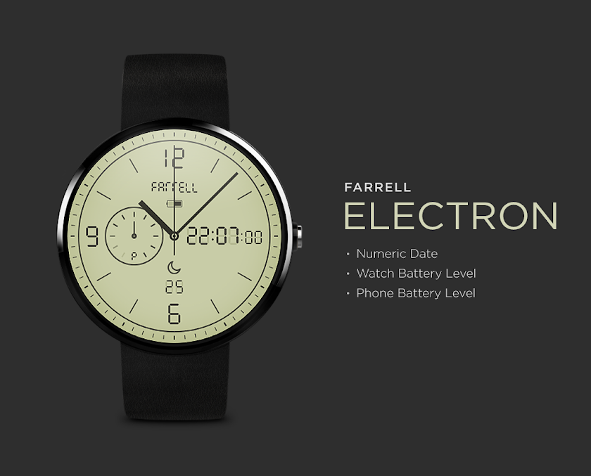Electron watchface by Farrell Screen 2
