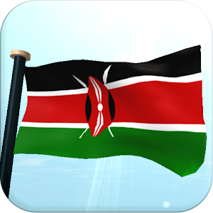 Kenya Flag 3D Live Wallpaper