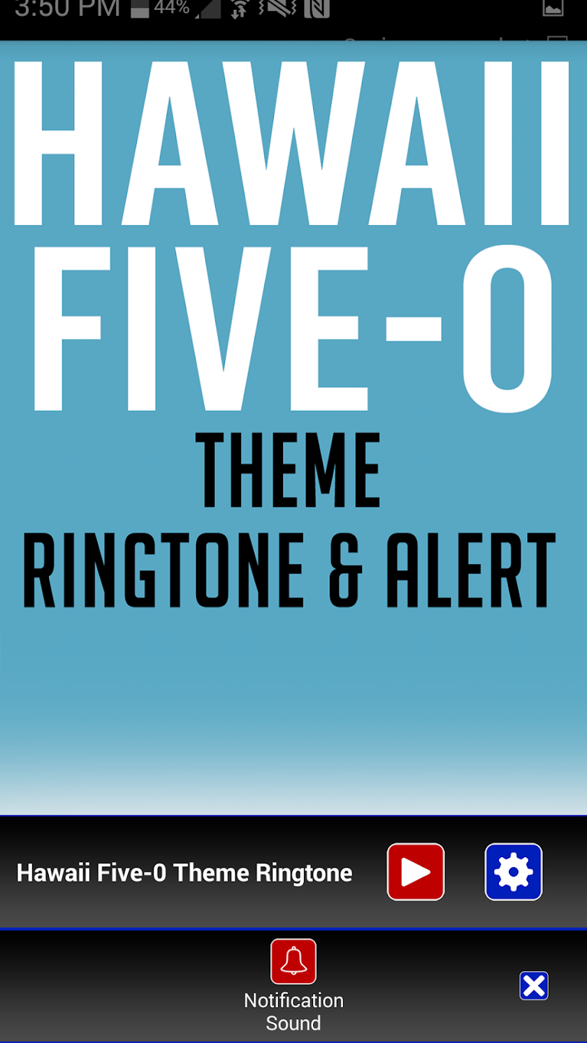 Hawaii Five-0 Theme Ringtone Screen 3