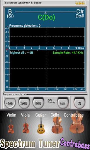 頻譜調諧器低音提琴