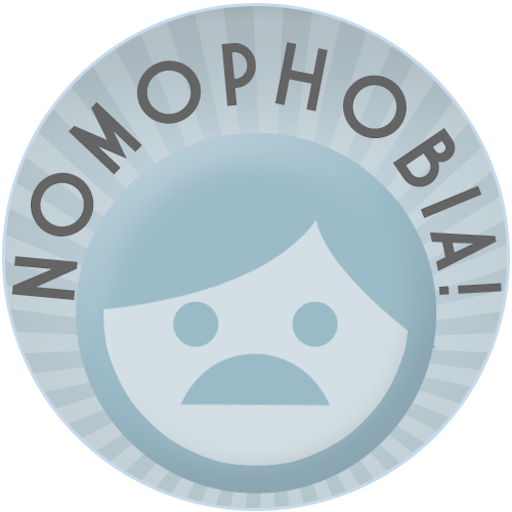 Nomophobia for phone addiction LOGO-APP點子