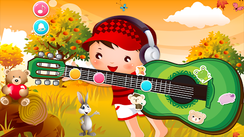 Android application Baby Guitar Musical Game screenshort