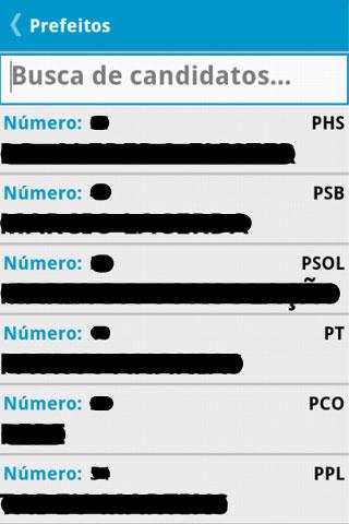 Santinho Mobile Screen 3