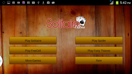 Solitaire 4 in 1 Card Games