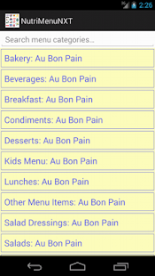 Lastest NutriMenuNXT APK