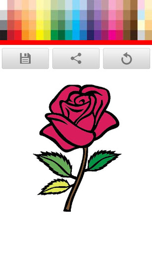 【免費休閒App】Roses Coloring Book-APP點子