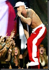 Eminem Shirtless