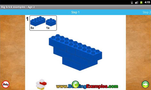 【免費教育App】Big brick examples - Age 2-APP點子