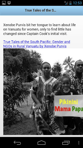 【免費教育App】Melanesian Women Today-APP點子