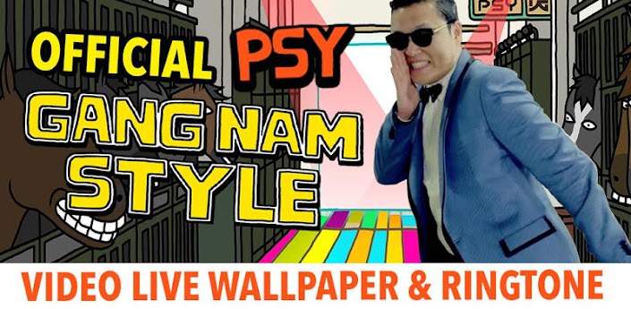 PSY GANGNAM STYLE LWP and Tone APK v1.7 free download android full pro mediafire qvga tablet armv6 apps themes games application