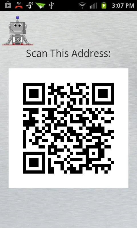 QR screen