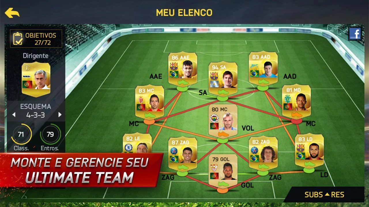 FIFA 15 Ultimate Team - Screenshot