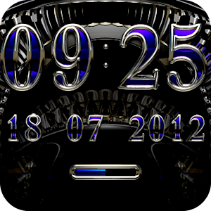 St.Moritz digital Clock Widget logo