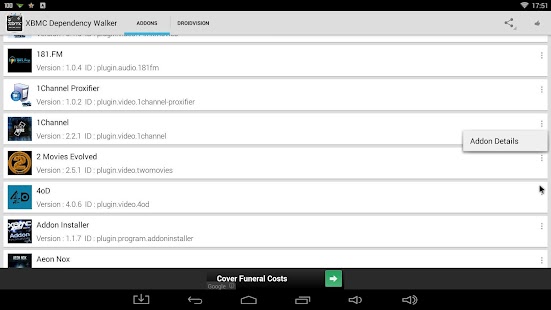 Download XBMC Addon Depend Pro APK