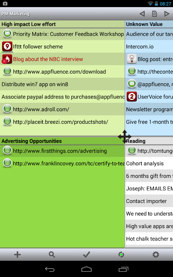 Priority Matrix – Android-Apps auf Google Play