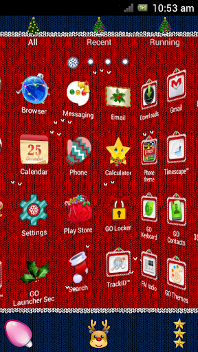 【免費個人化App】Merry Christmas Go Launcher-APP點子