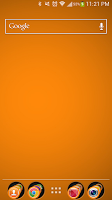 Orange Theme Nova APK スクリーンショット画像 #1