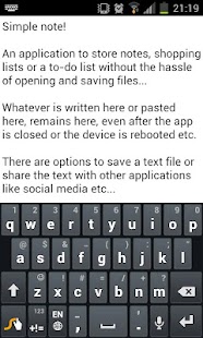 Download Simple Note Free APK