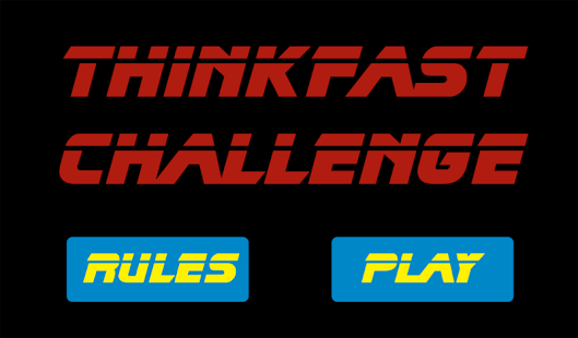 Lastest ThinkFast Challenge APK
