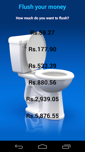 Flush Your Money