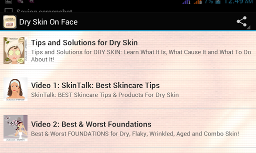 【免費健康App】Dry Skin On Face - Best Guide-APP點子