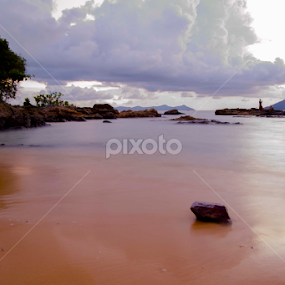 Alone by Shihab Qurtuby - Landscapes Beaches