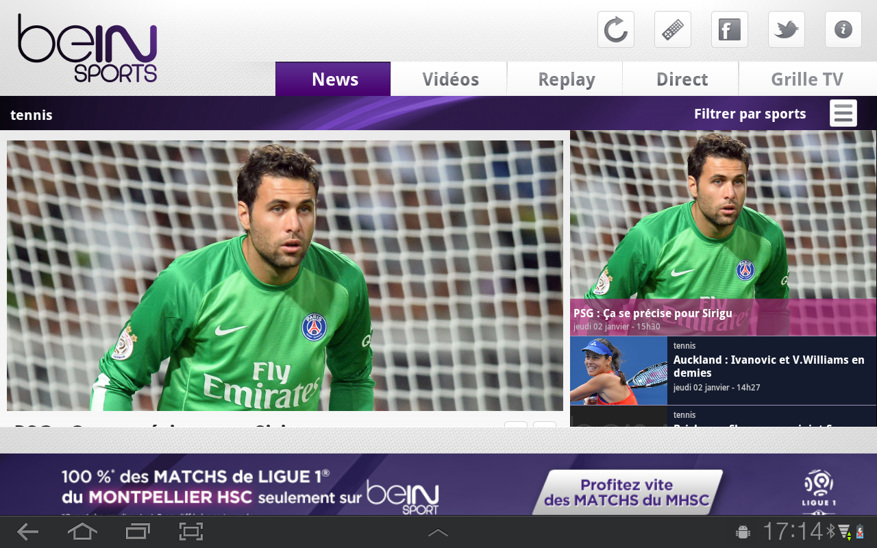 beIN SPORTS - Android Apps on Google Play
