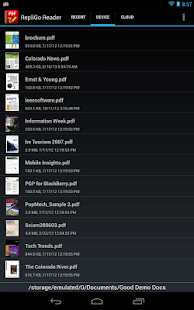 RepliGo PDF Reader - screenshot thumbnail