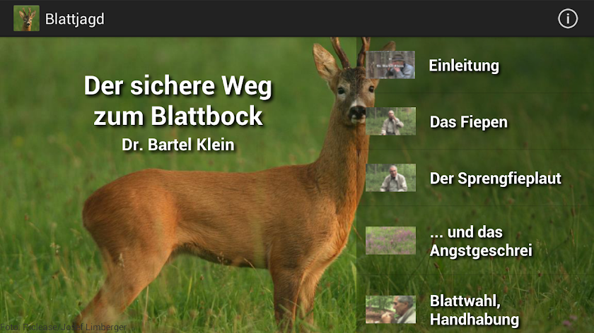 Blattjagd Screen 1