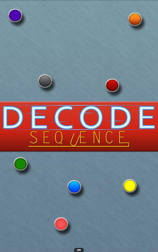 Decode Sequence
