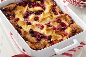 Cranberry Bread Pudding