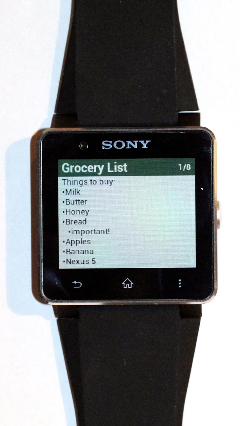 EverWatch (for Evernote) Screen 2