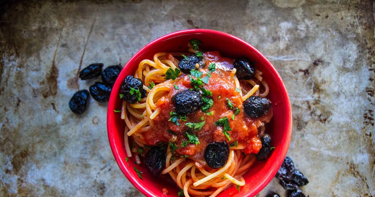 Pasta with Anchovy Paste Recipes Yummly