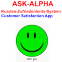 ASK-ALPHA Customer Satisfation logo