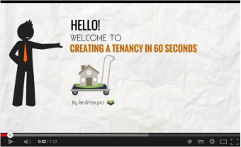 How to create a Tenancy and Schedule Payments