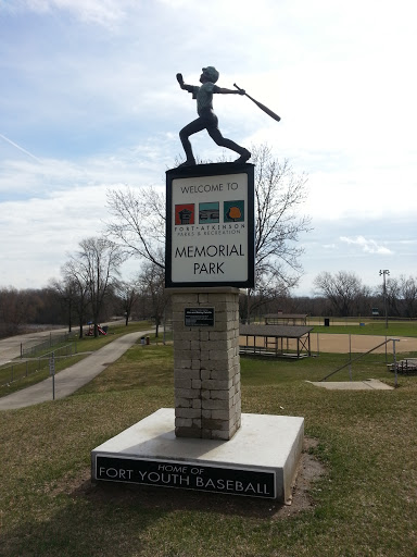 Memorial Park with Baseball Field